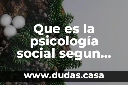 Que es la psicología social segun giddens
