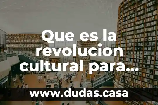 Que es la revolucion cultural para bauman