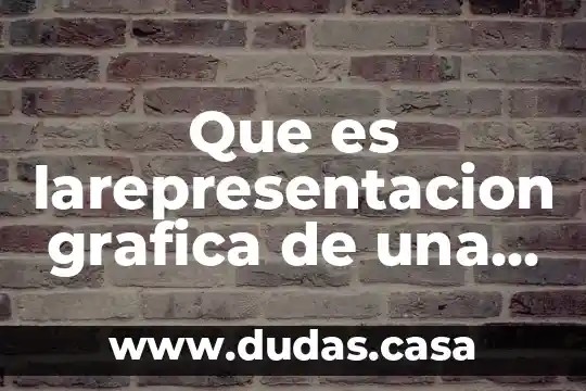 Que es larepresentacion grafica de una funcion