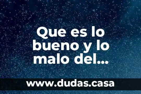 Que es lo bueno y lo malo del neoliberalismo