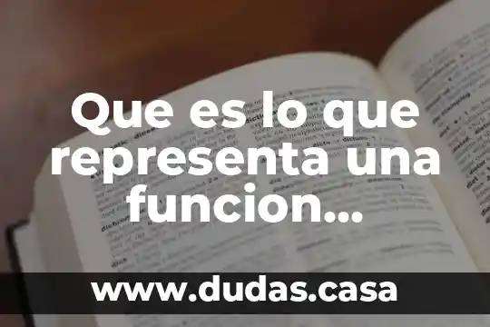 Que es lo que representa una funcion racional