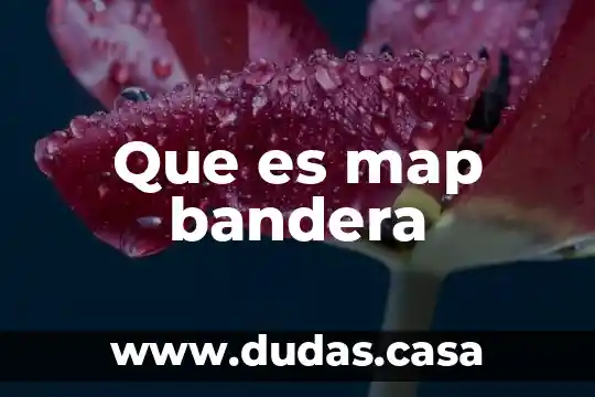 Que es map bandera