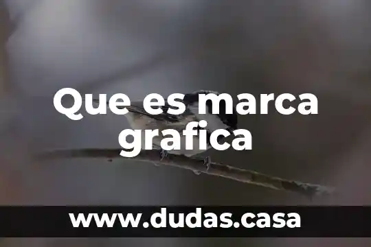Que es marca grafica