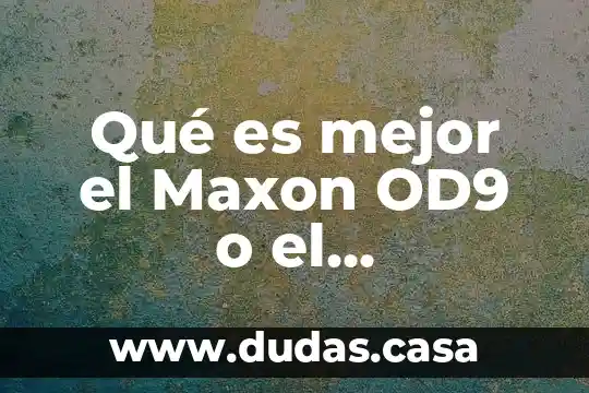 Qué es mejor el Maxon OD9 o el Tubescreamer