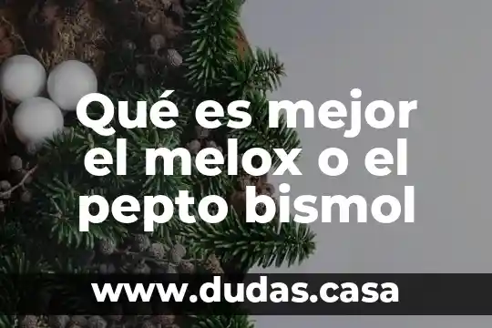 Qué es mejor el melox o el pepto bismol