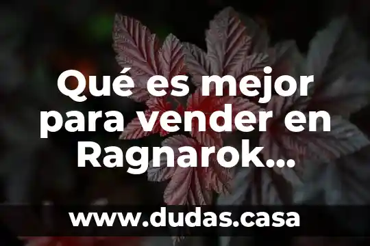 Qué es mejor para vender en Ragnarok Merchant o Creator
