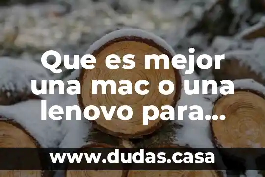 Que es mejor una mac o una lenovo para jugar