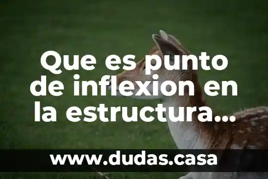 Que es punto de inflexion en la estructura narrativa