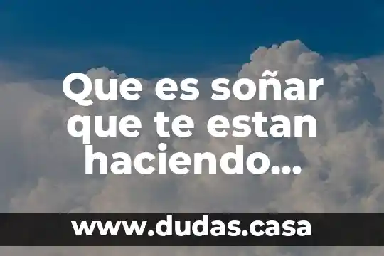 Que es soñar que te estan haciendo brujeria