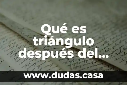 Qué es triángulo después del texto en Word