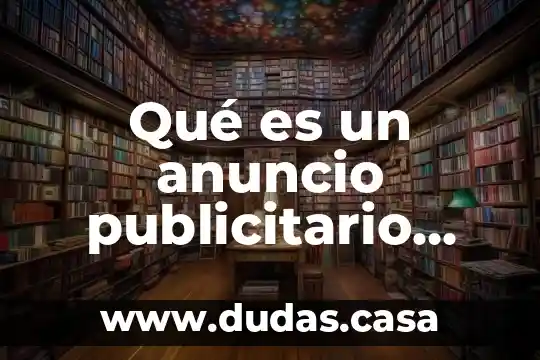 Qué es un anuncio publicitario dibujos fáciles