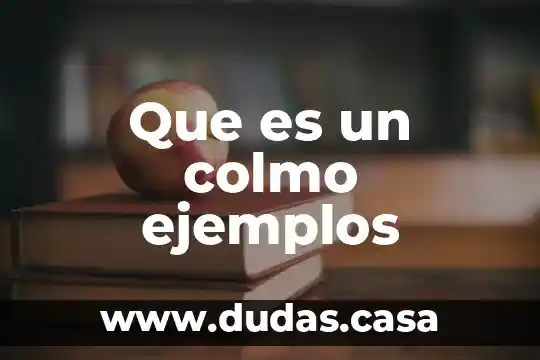 Que es un colmo ejemplos