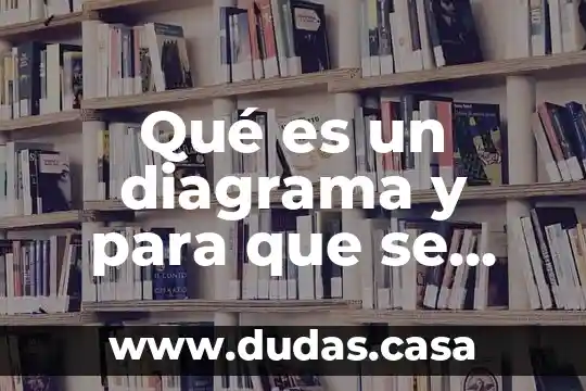 Qué es un diagrama y para que se utiliza