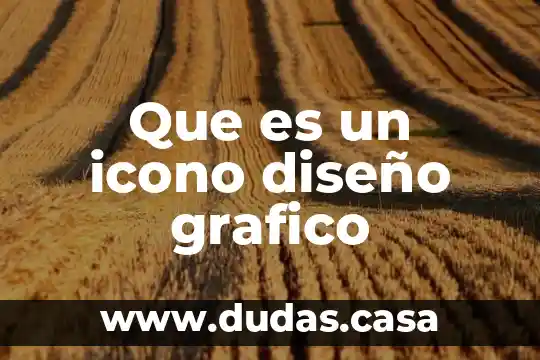 Que es un icono diseño grafico
