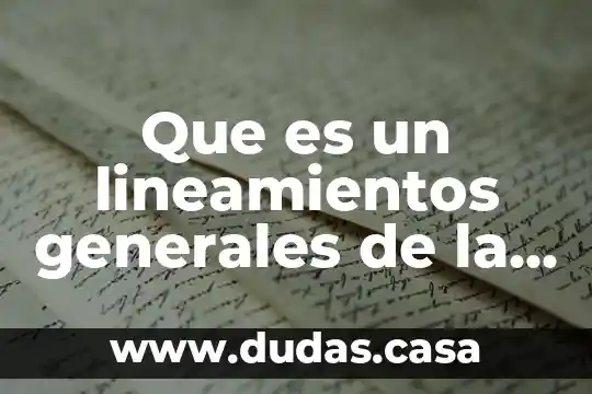 Que es un lineamientos generales de la tabla periódica moderna