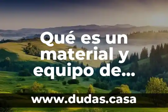 Que es el indice de referencia en el laboratorio clinico 5 Qué es un material y equipo de laboratorio