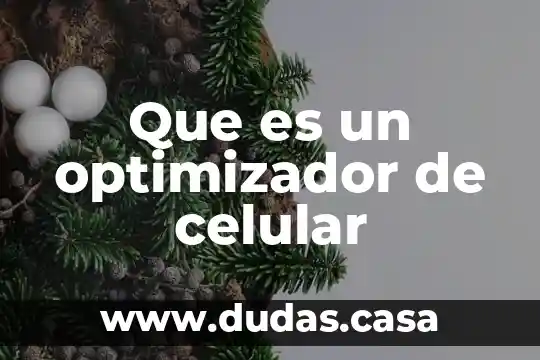 Que es un optimizador de celular