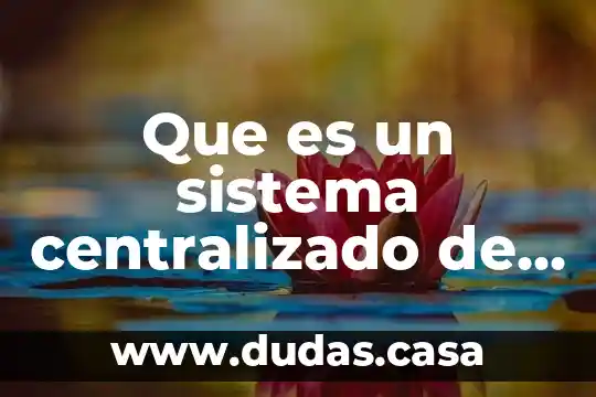 Que es un sistema centralizado de lubricacion