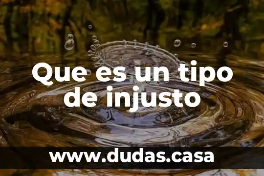 Que es tipo de protrombina 7 Que es un tipo de injusto