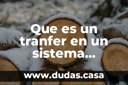Que es un tranfer en un sistema electrico de distribucion
