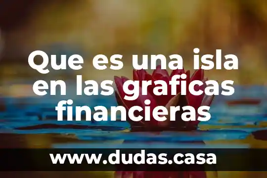 Que es una isla en las graficas financieras