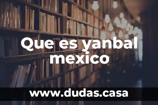 Que es yanbal mexico