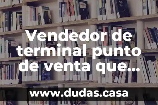 Vendedor de terminal punto de venta que es